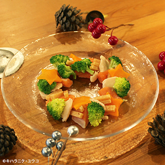 メリクリ★ドーナツサラダ♪