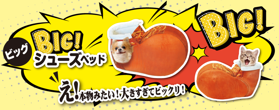 ビッグシューズベッド
