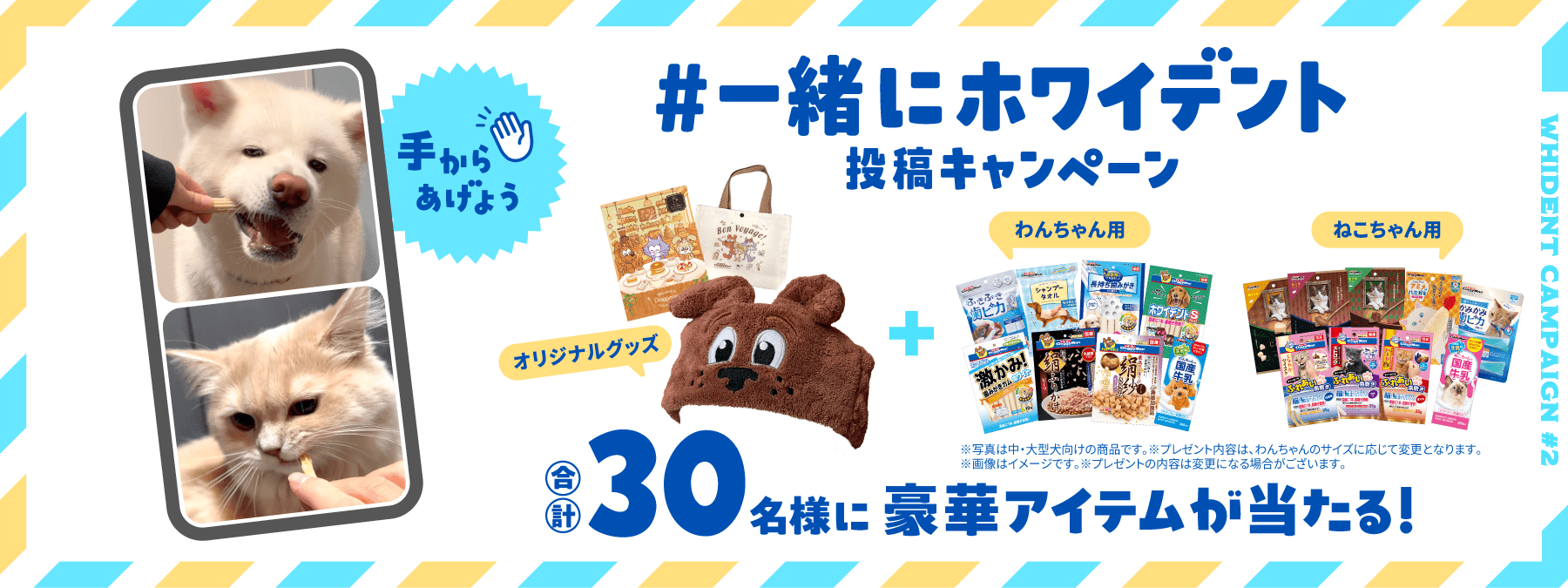 #一緒にホワイデント投稿キャンペーン