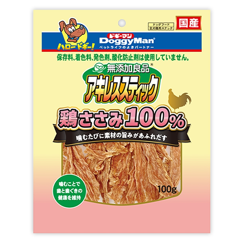 無添加良品アキレススティック鶏ささみ100%