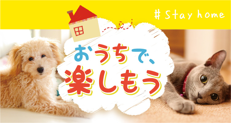 おうちで 楽しもう Stay Home ステイホーム